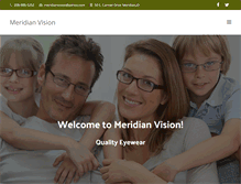 Tablet Screenshot of meridianvision.net